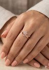 Soft Flower Designer AD Rings