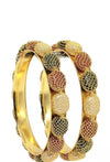 Beautiful Tricolor Bangles Set for Women