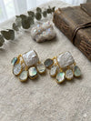 Blue Sara Pearl Earring