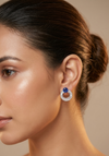 Round American Diamond Stud