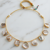 Mother of Pearl Contemporary Hansli Necklace