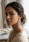 Pretty Mrs Handmade Earrings for Bride