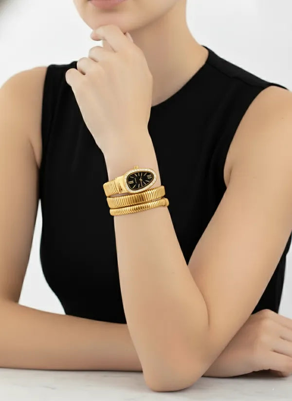 Trendy Snake Watch for Women