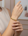 Meraki Gold Plated Anti-Tarnish Bracelet