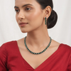 Silver Tone American Diamond Choker