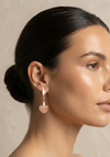 Heart Drop Chic Earrings