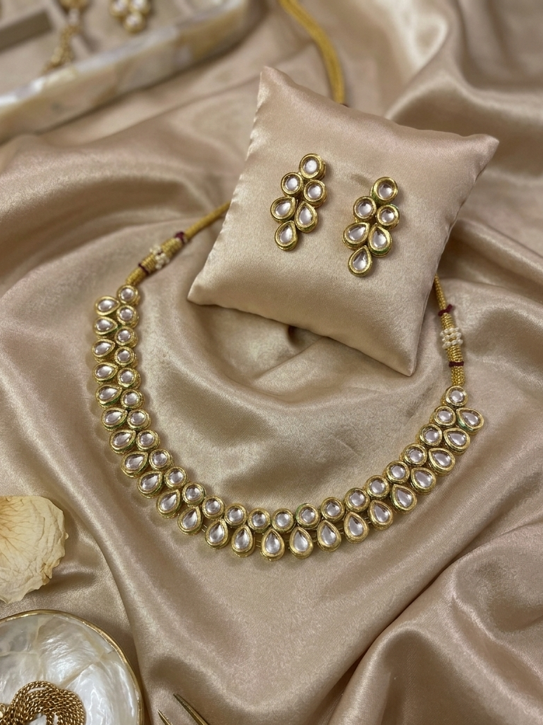 Kundan Polki Choker Set