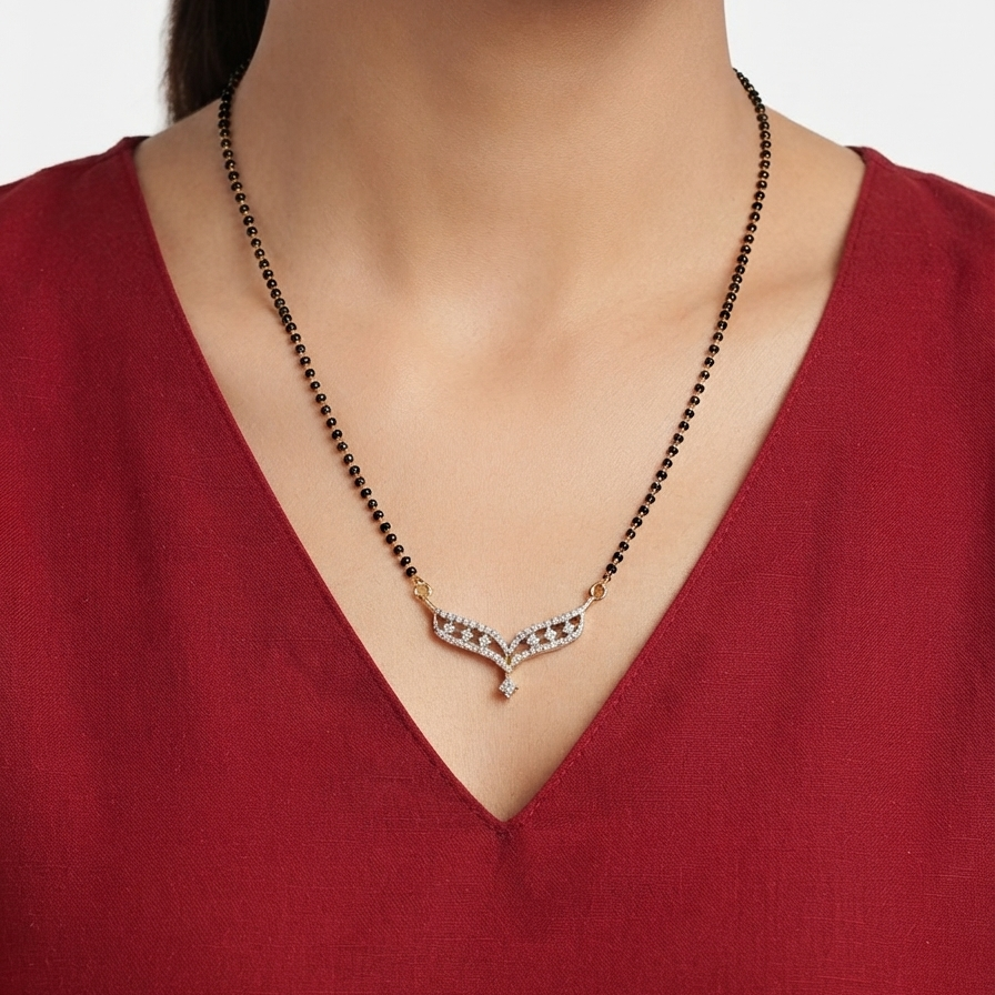 Classic Gold-Plated Mangalsutra