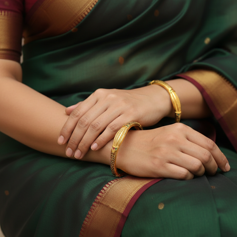 Indian Style Bangles Set