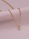 Gold Plated Dog`s Paw Pendant