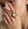 Stylish Finger Watch Ring