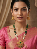 Traditional Gold Plated Necklace Set