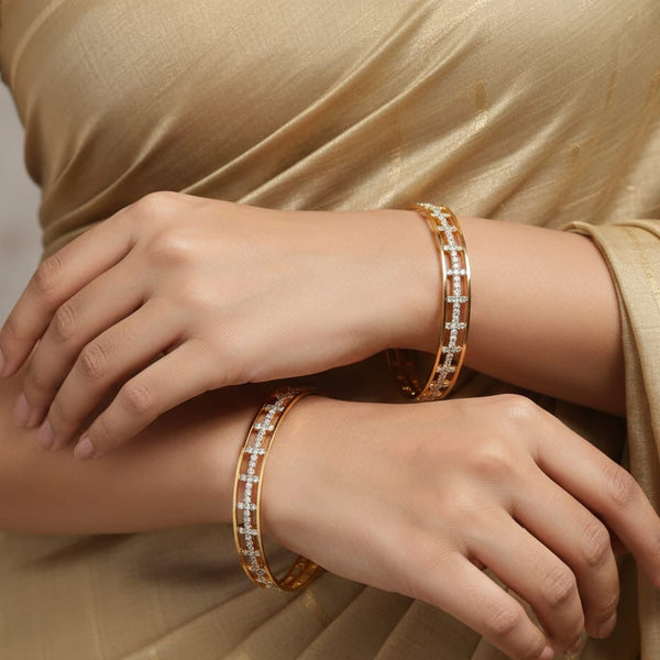 AD Diamond Designer Bangles