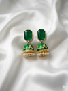 Traditional Meenakari Kundan Jhumka