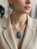 Triangle Shaped Resin Pendant Set (Copy)