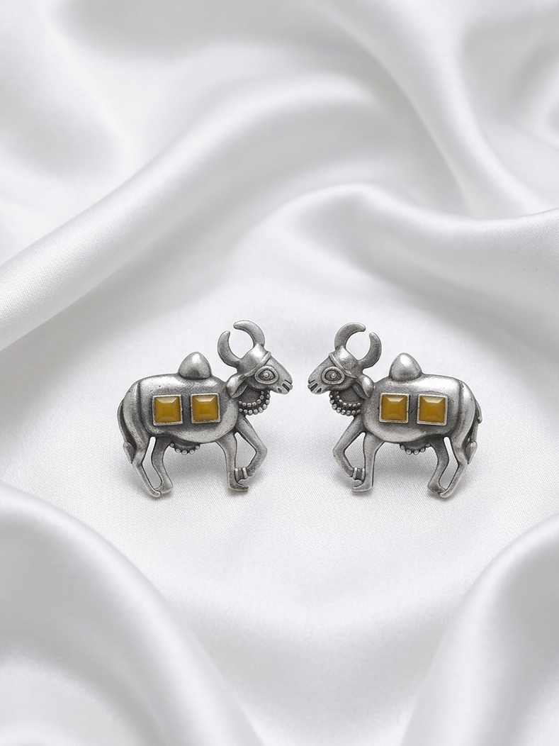 Cow Design Replica Earrings