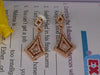Sparkling Elegant Rose Gold Plated Earrings