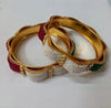Multicolored Moti 4 Bangles