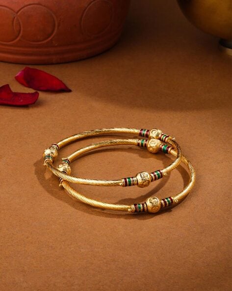 Gold Plated Traditional Bangles
