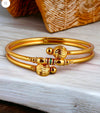 Trendy Gold Plated Bangles Set