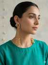 Long Kashmiri Ghungroo Earrings
