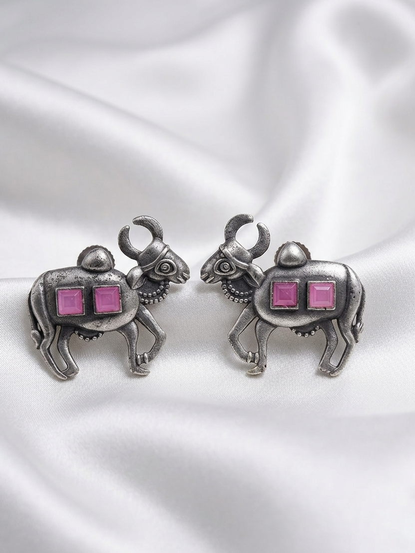 Cow Design Replica Earrings