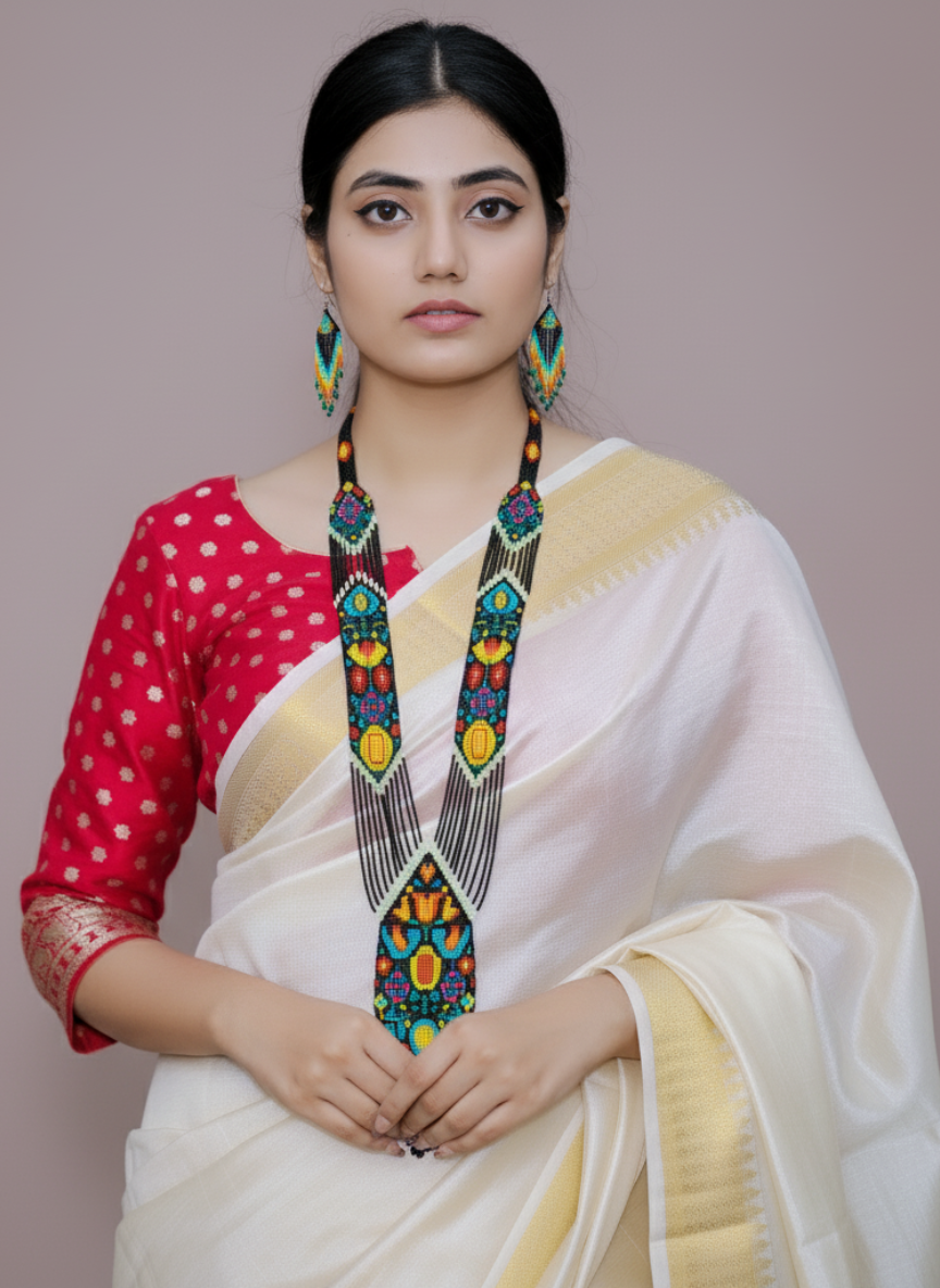 Handmade Colorful Beaded Set