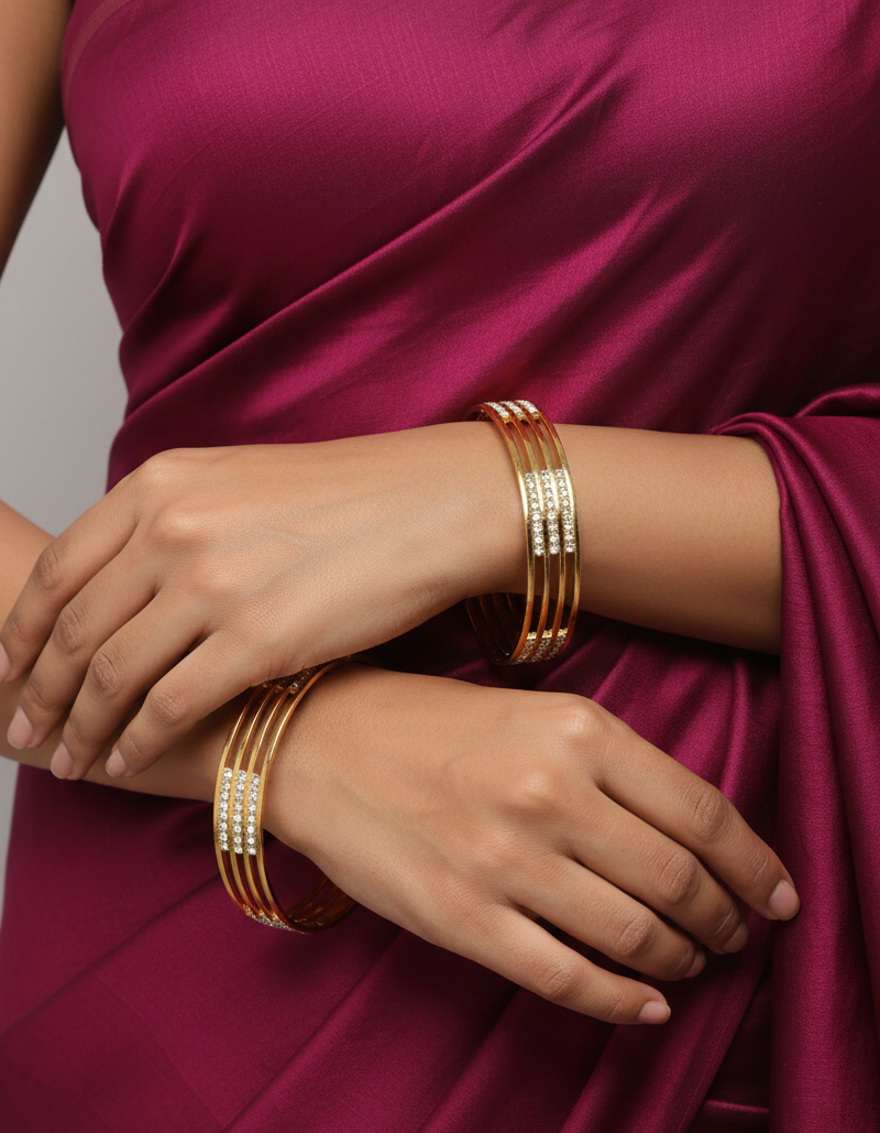 Daily Wear Gold Plated Bangles