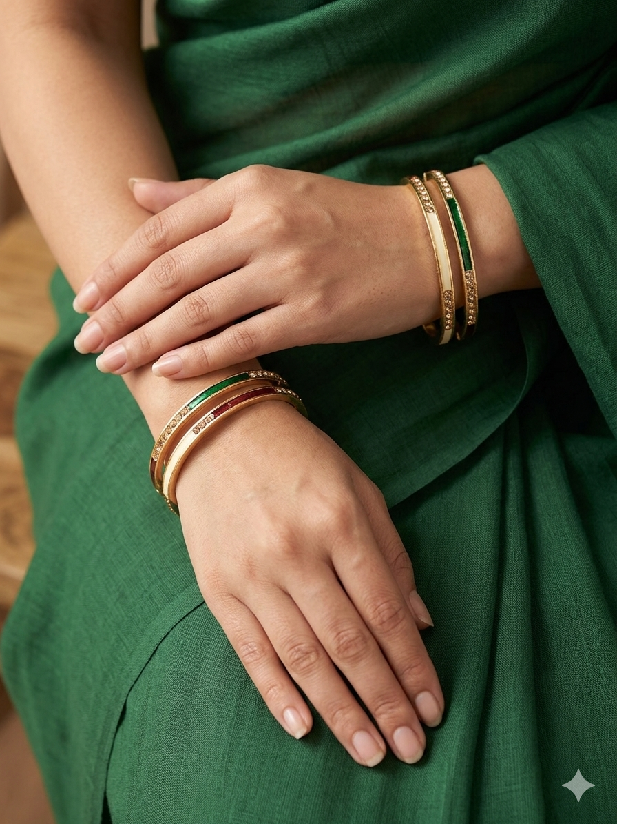 Multicolour Thin Bangles