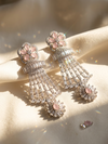Flower American Diamond Earring
