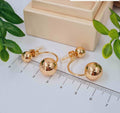 Buy Double Ball Earrings