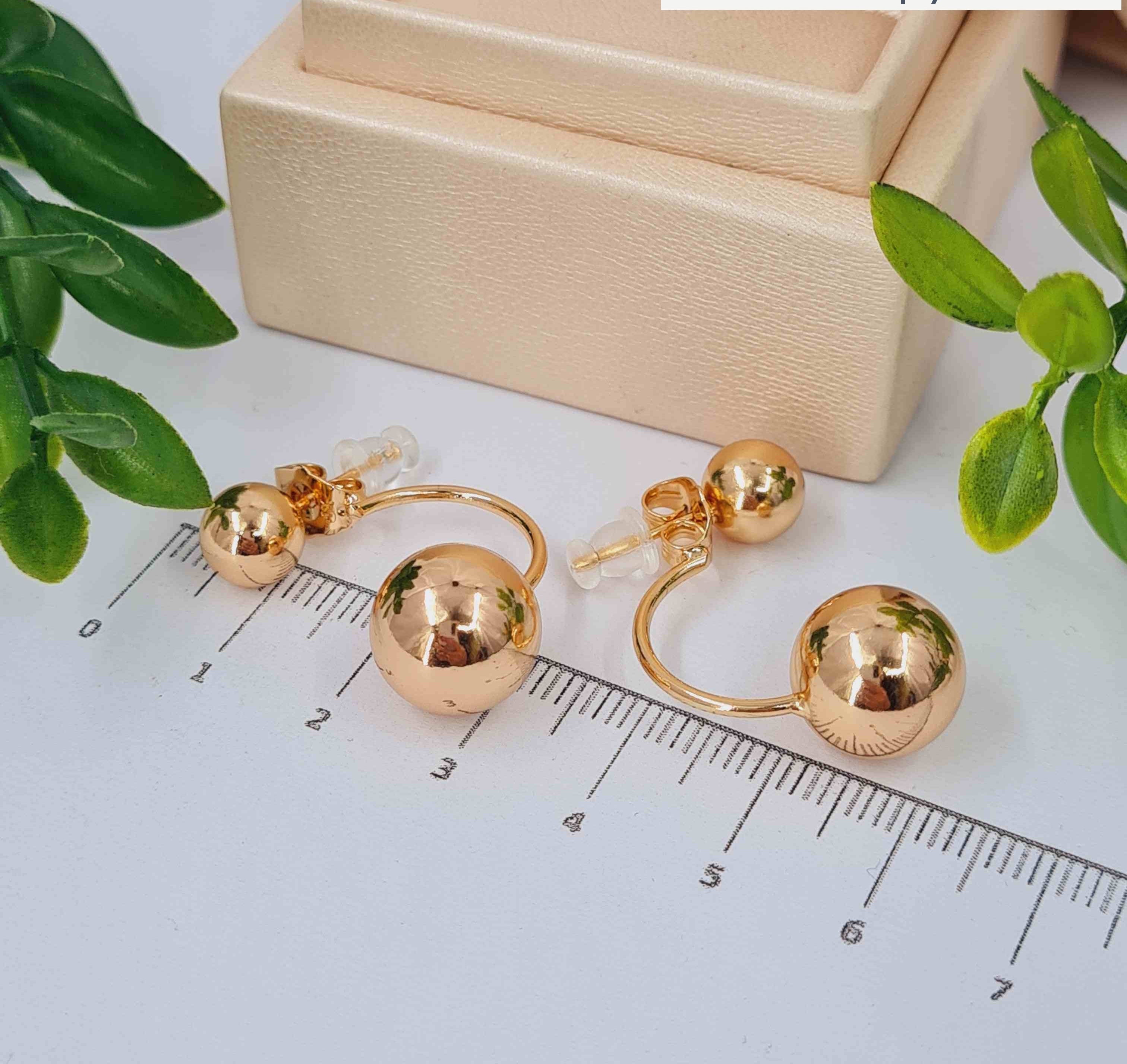 Buy Double Ball Earrings