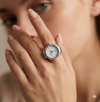 Stylish Finger Watch Ring