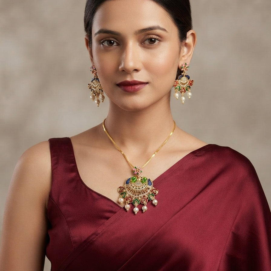 Elegance Multicolor Pendant Sets