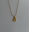 Stylish Gold-Plated Dolphin Pendant