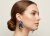 Classic Parrot Handmade UB Earrings