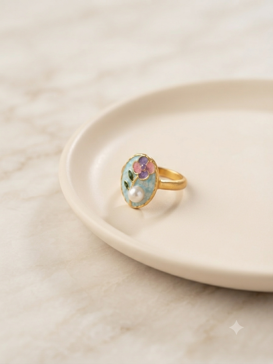 Cutest Enamel Ring