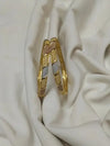Gold Polish Multicoloured Bangles