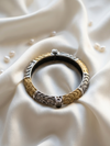 Gold & Oxidized Bracelet
