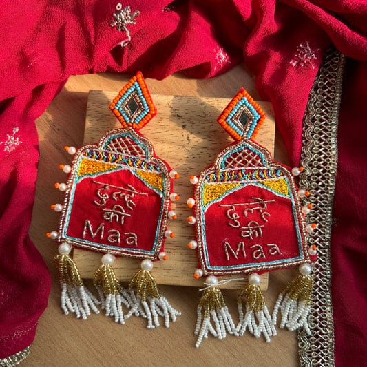 Handmade Dulhe Ki Maa Earrings