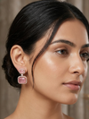 CZ Studs Drop Dangle