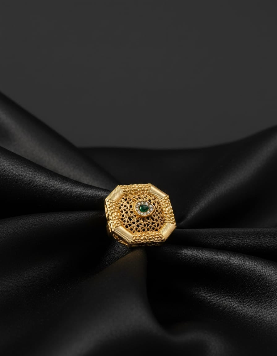 Stunning Gold Plated Ring