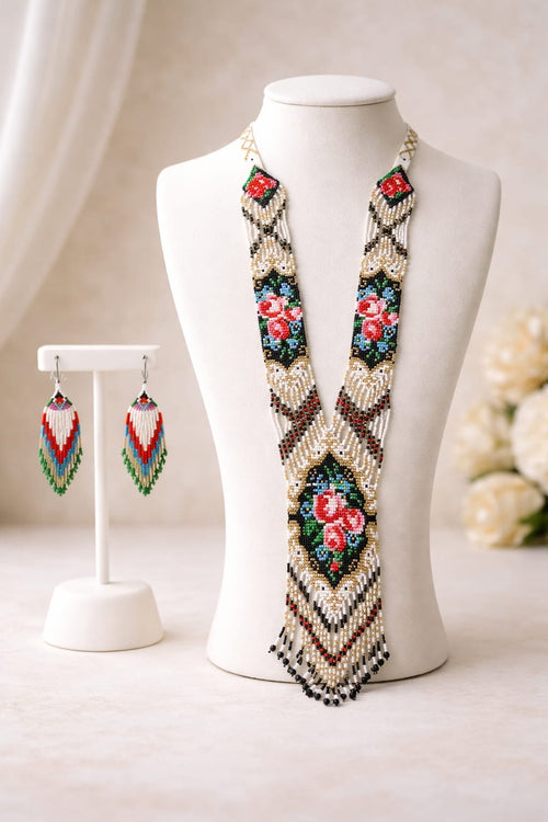 Beaded Handmade Beautiful Necklace