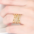 Elegance Messy Diamond Ring