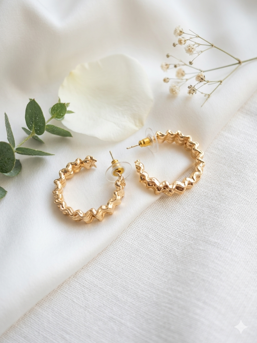 Korean Ear C Shape Hoop