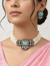 Meraki Multilayered Kundan Choker Set