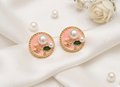 Round Shape Korean Earrings