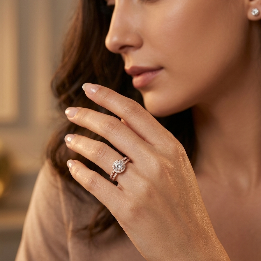 Party Wear AD ring