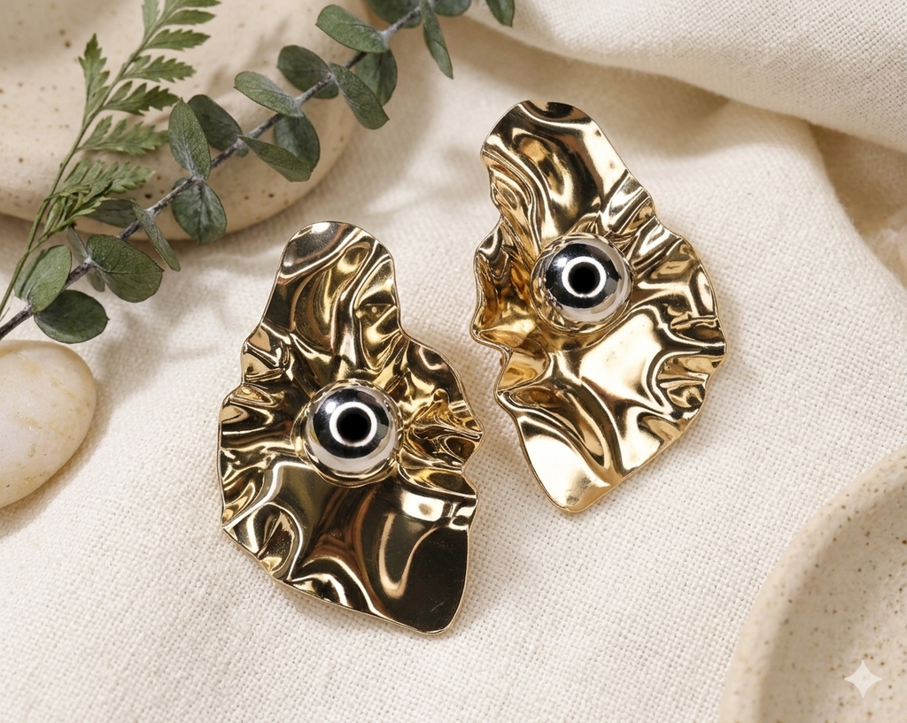 Classy irregular Design Korean Earrings