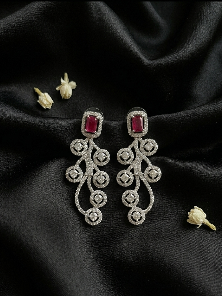 Beautiful American Diamond Earrings